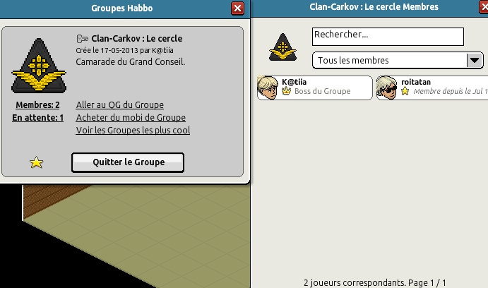 [Roitatan] Clan Carkov [G] Cercle11